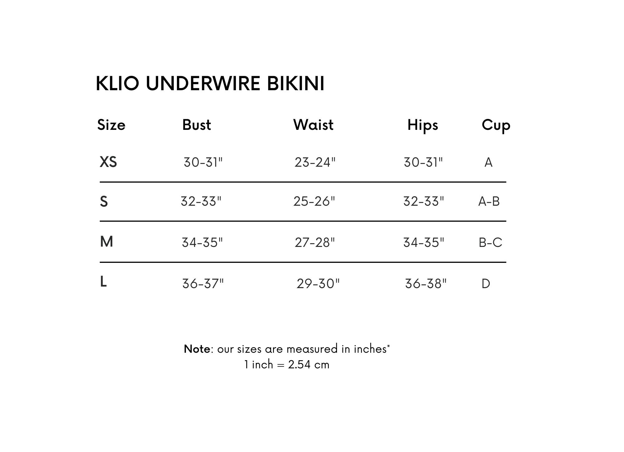 Klio Underwire Bikini Top - Set Studio