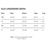 Klio Underwire Bikini Top - Set Studio