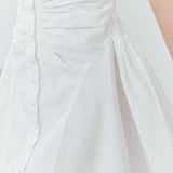 Isabella Mini Dress - White - Set Studio