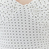 Blossom Midi Dress - Polka Dot White - Set Studio