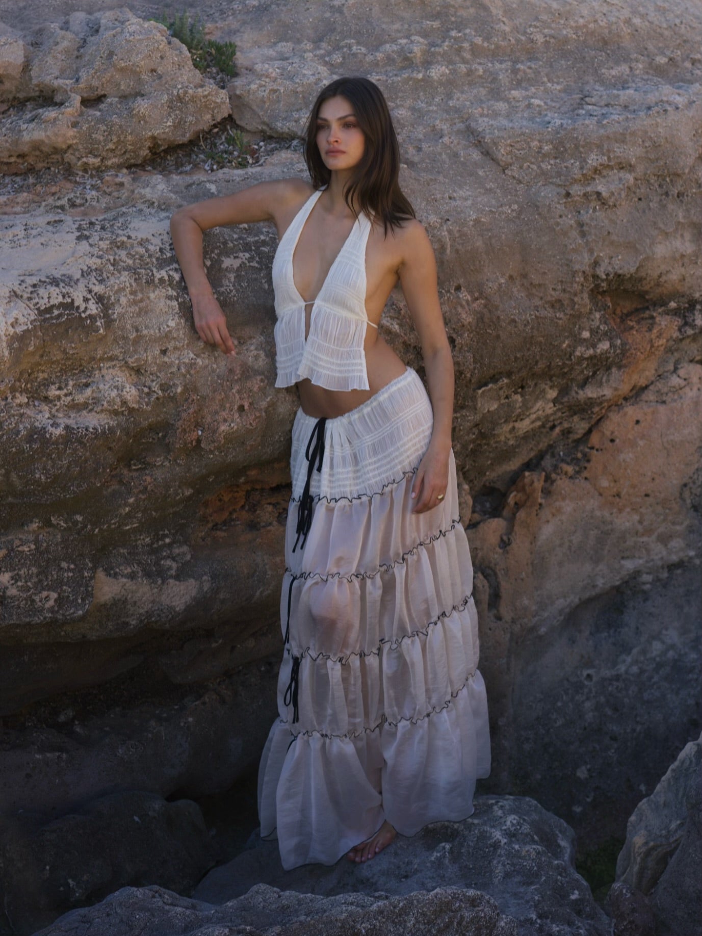 Elena Maxi Skirt - Set Studio