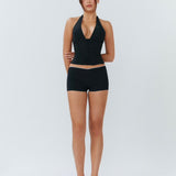 Alda Shorts - Mini Polka Dot Black - Set Studio