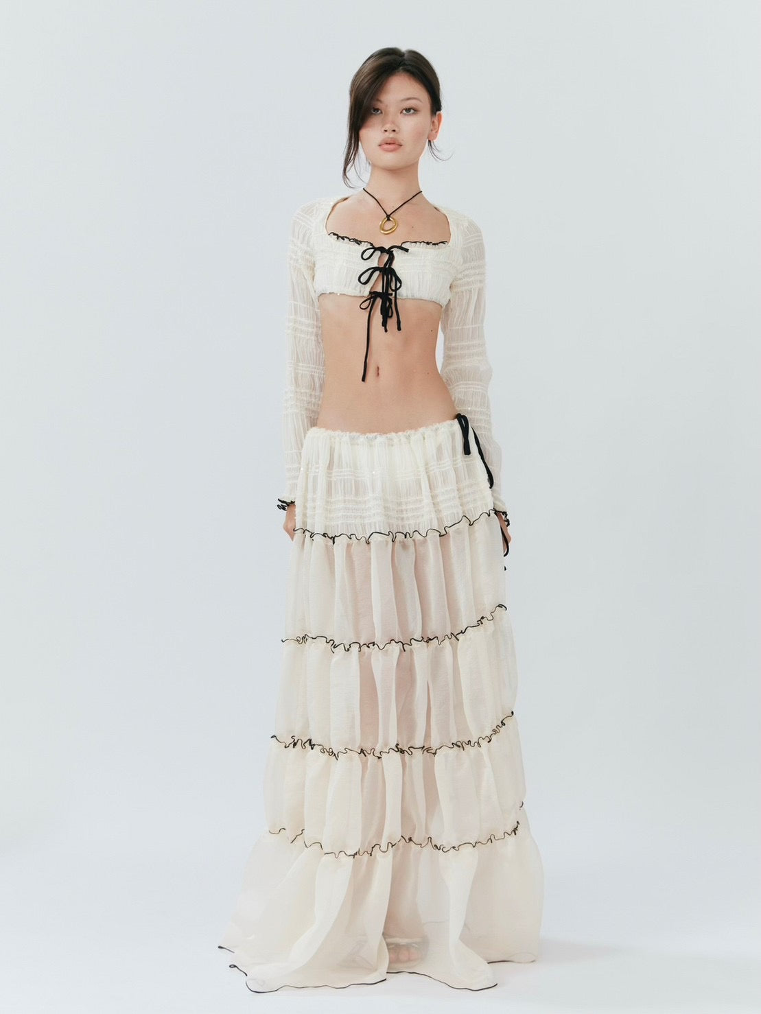 Elena Maxi Skirt - Set Studio