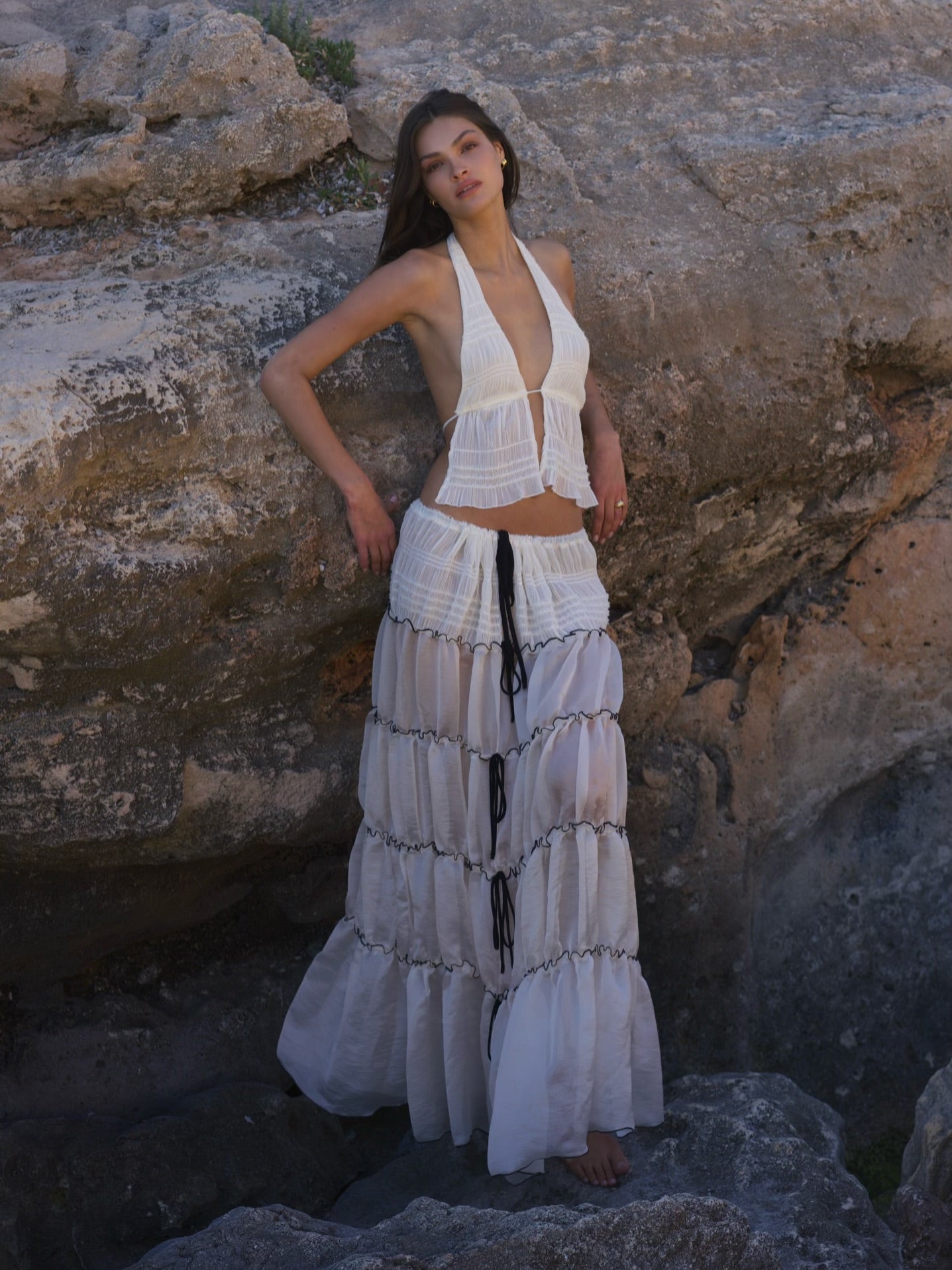 Elena Maxi Skirt - Set Studio