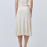 Masha Skirt - Ivory - Set Studio