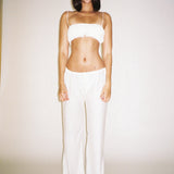 Coral Bralette Top - Ivory - Set Studio