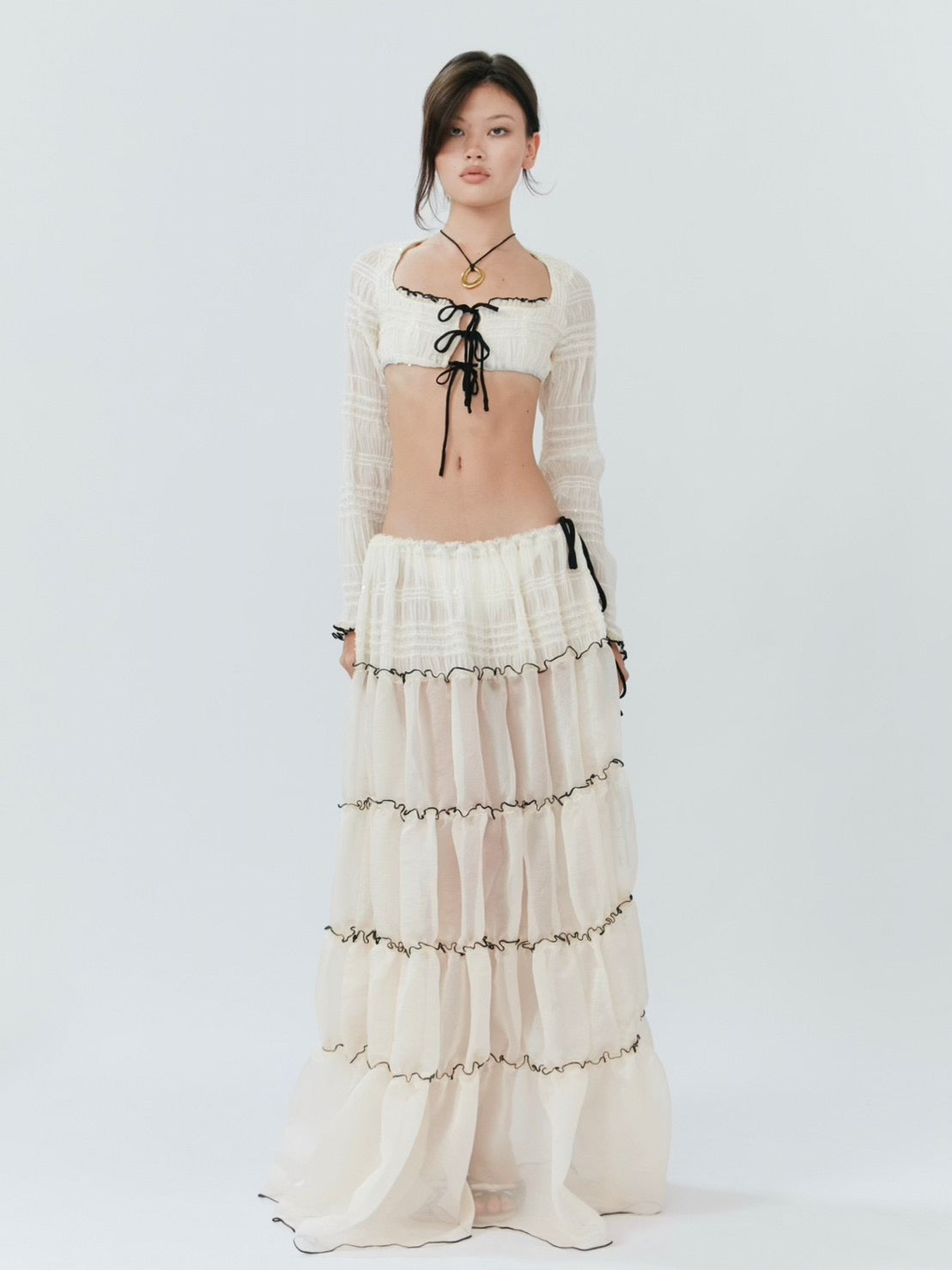 Elena Maxi Skirt - Set Studio