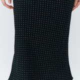 Blossom Midi Dress - Polka Dot Black - Set Studio