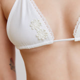 Marcia White Triangle Top - Set Studio
