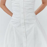 Isabella Mini Dress - White - Set Studio