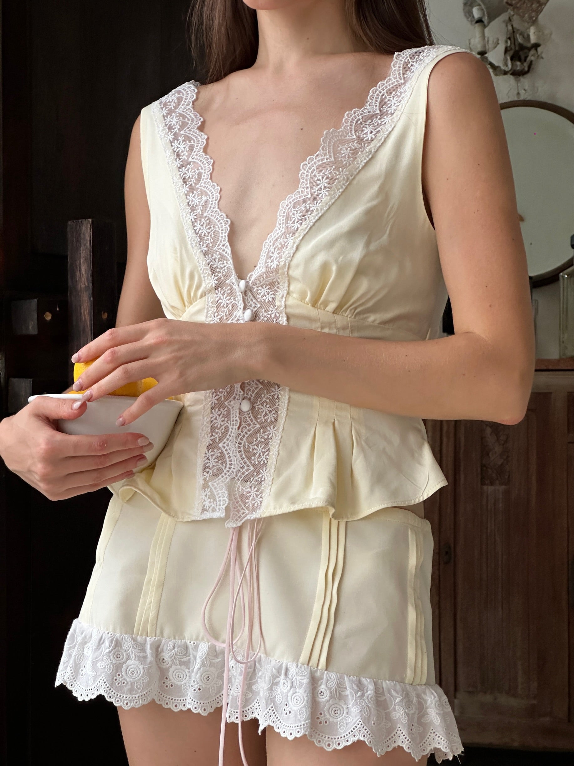 Luna Top - Yellow - Set Studio