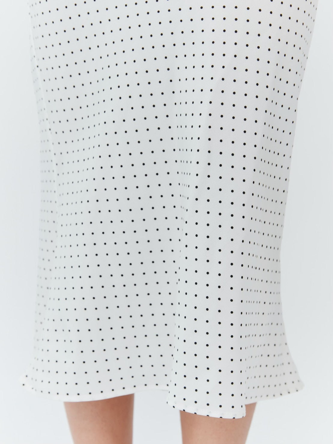 Blossom Midi Dress - Polka Dot White - Set Studio
