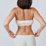 Coral Bralette Top - Ivory - Set Studio