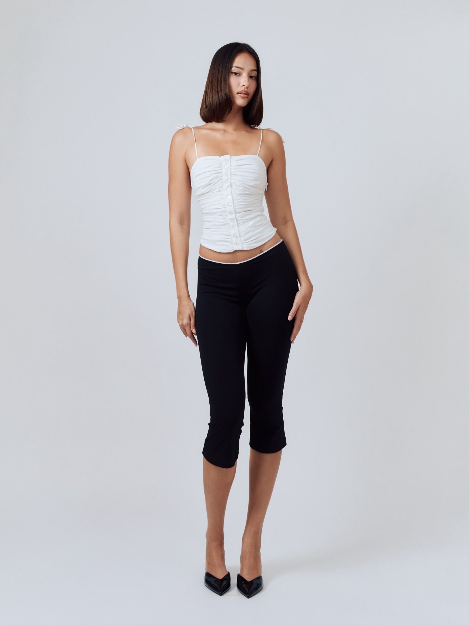 Isabella Top - White - Set Studio