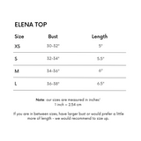 Elena Long Sleeve Bralette Top - Set Studio