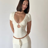 Masha Top - Ivory - Set Studio
