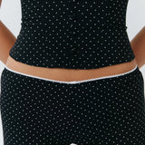 Alda Shorts - Mini Polka Dot Black - Set Studio