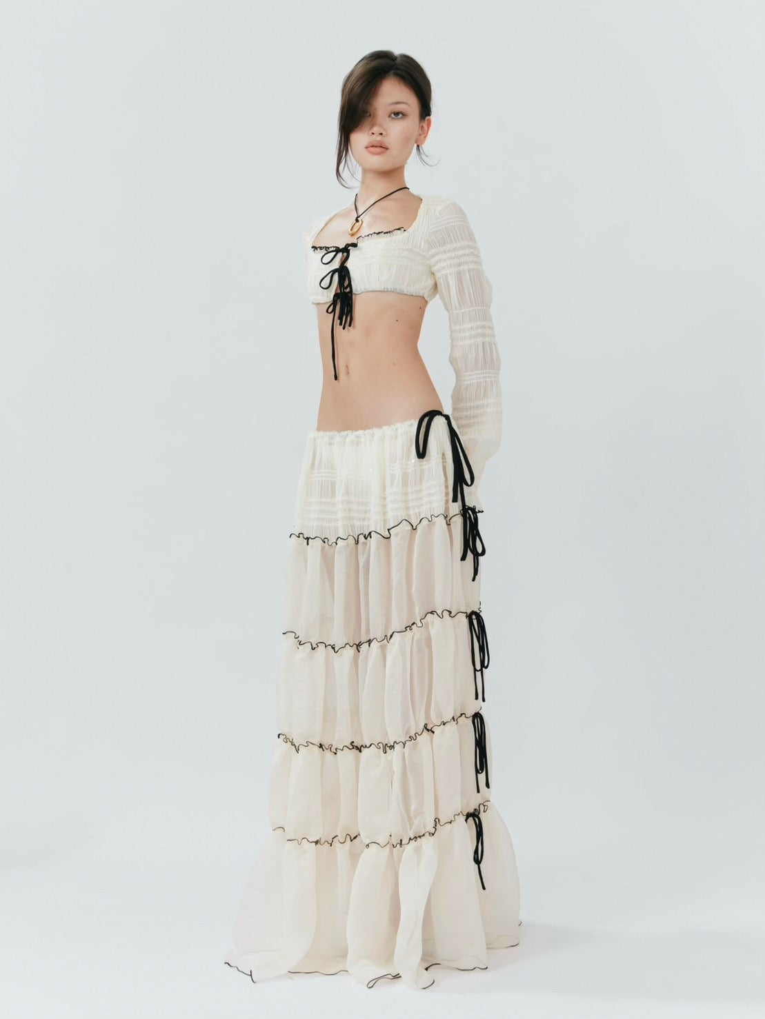 Elena Maxi Skirt - Set Studio