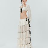 Elena Maxi Skirt - Set Studio