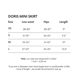 Doris Mini Skirt - Yellow - Set Studio