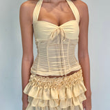 Havana Top - Yellow - Aiumi