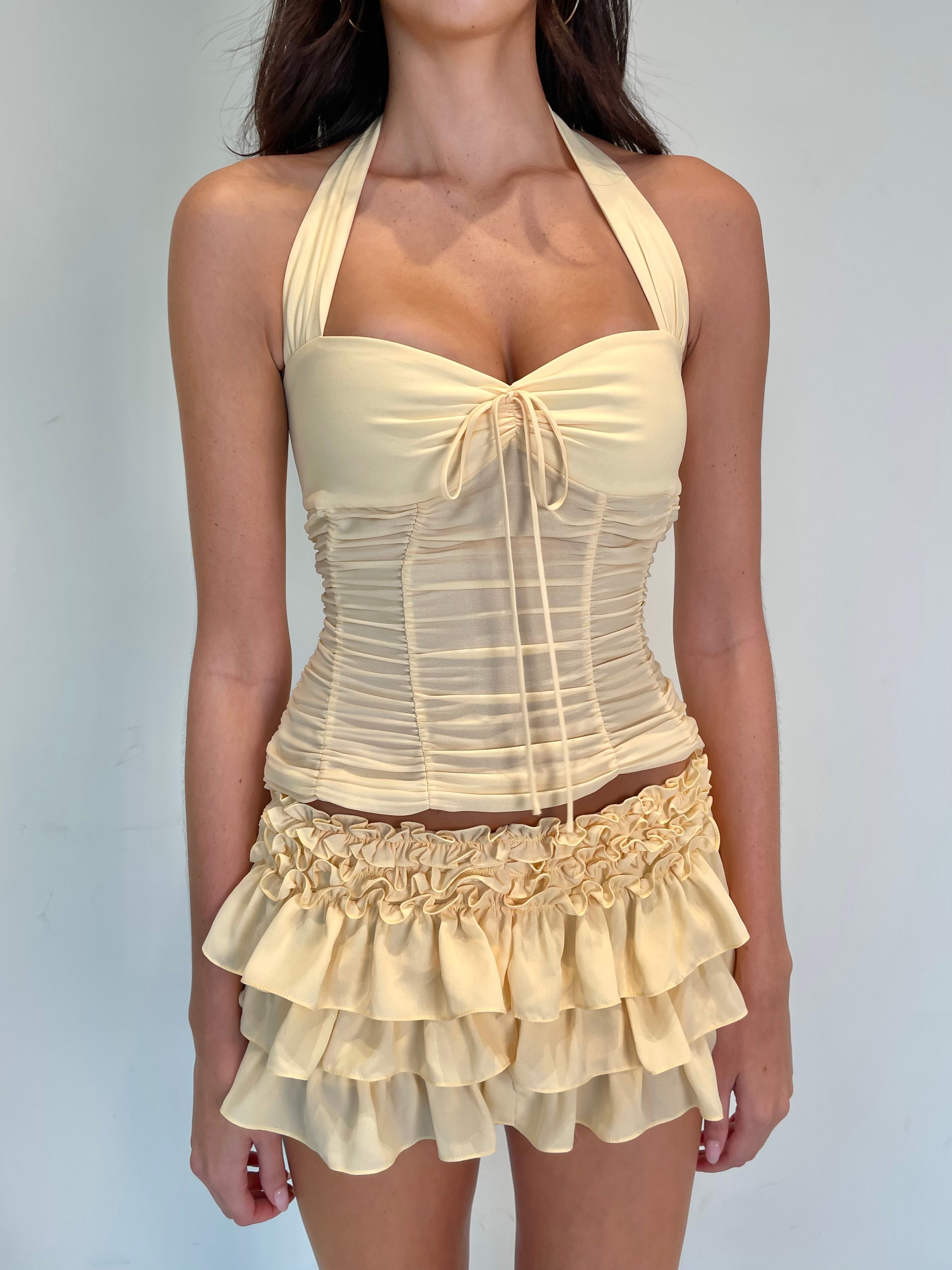 Havana Top - Yellow - Aiumi