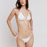 Marcia White Triangle Top - Set Studio