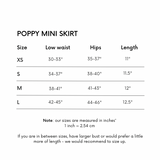 Poppy Mini Skirt - White - Set Studio
