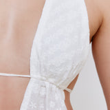 Rivera Halter Top - White - Set Studio