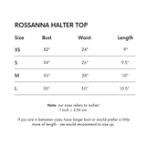 Rossana Halter Top - Ivory - Aiumi