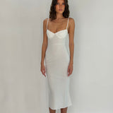 White Blossom midi dress - Aiumi