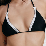 Carmen Black Bikini Top - Set Studio