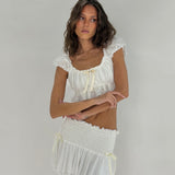 Sample Daisy Crop Top - Aiumi