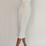 White Blossom midi dress - Aiumi