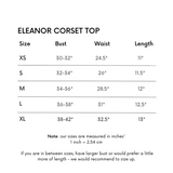 Eleanor Corset Top