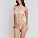 Carmen Pink Bikini Top