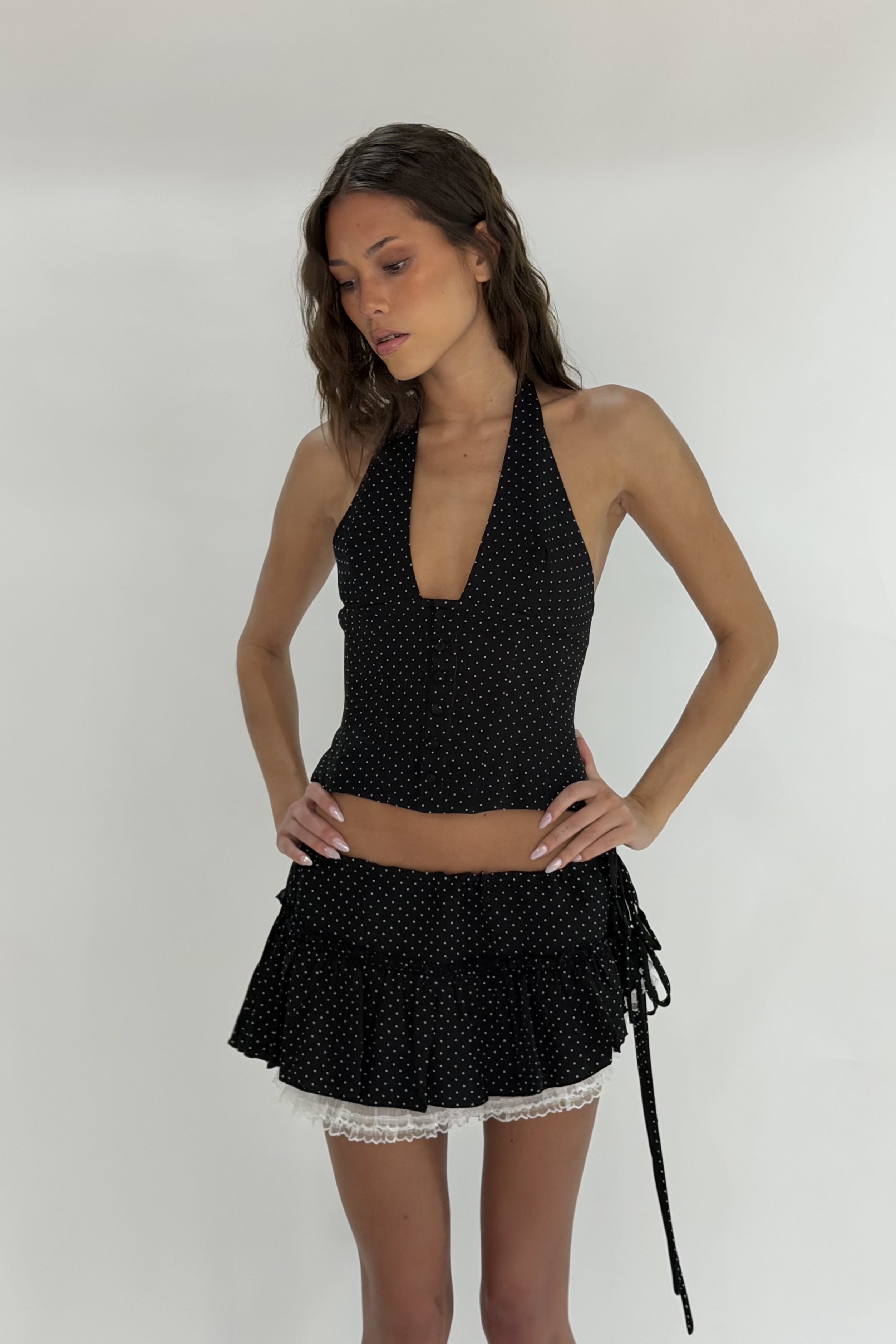 Sample Rosanna halter top (soldout) - Aiumi