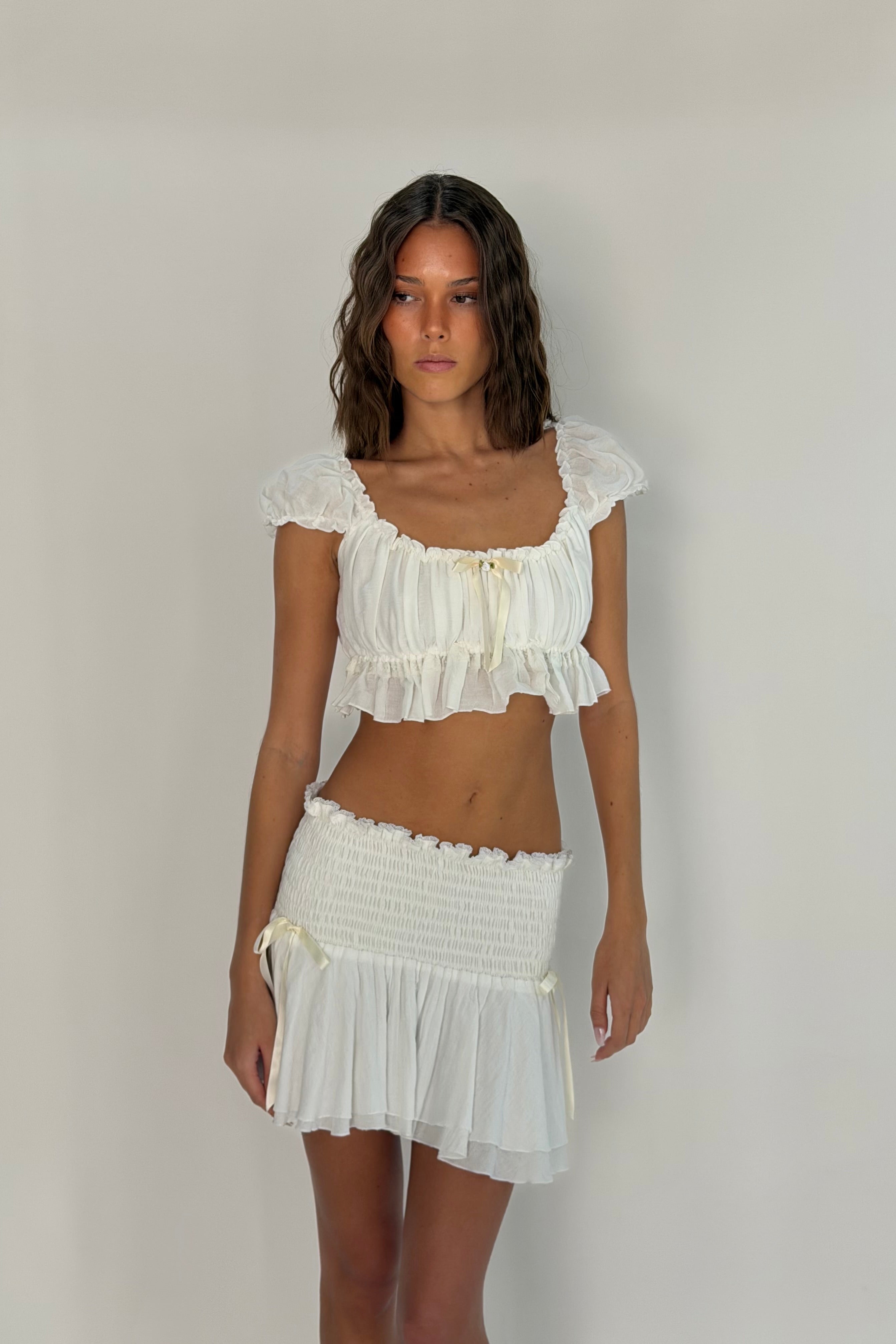 Sample Daisy Crop Top - Aiumi