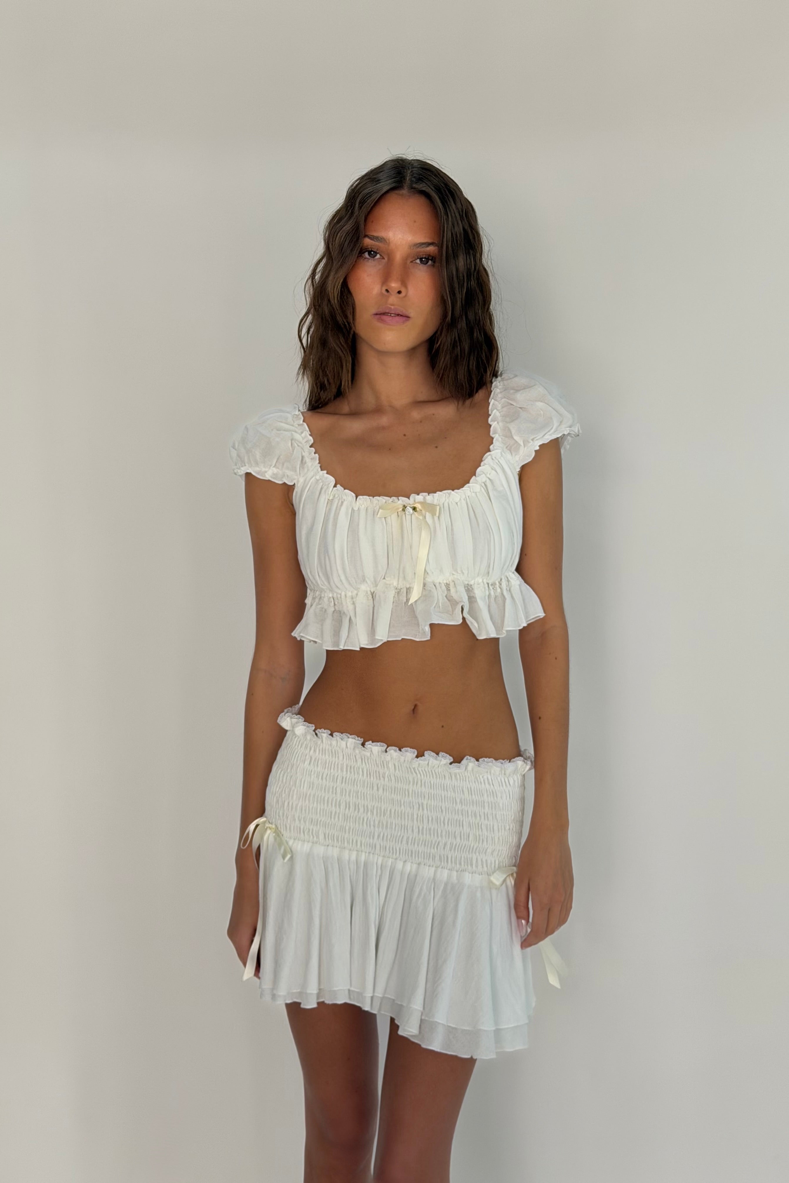 Sample Daisy Crop Top - Aiumi