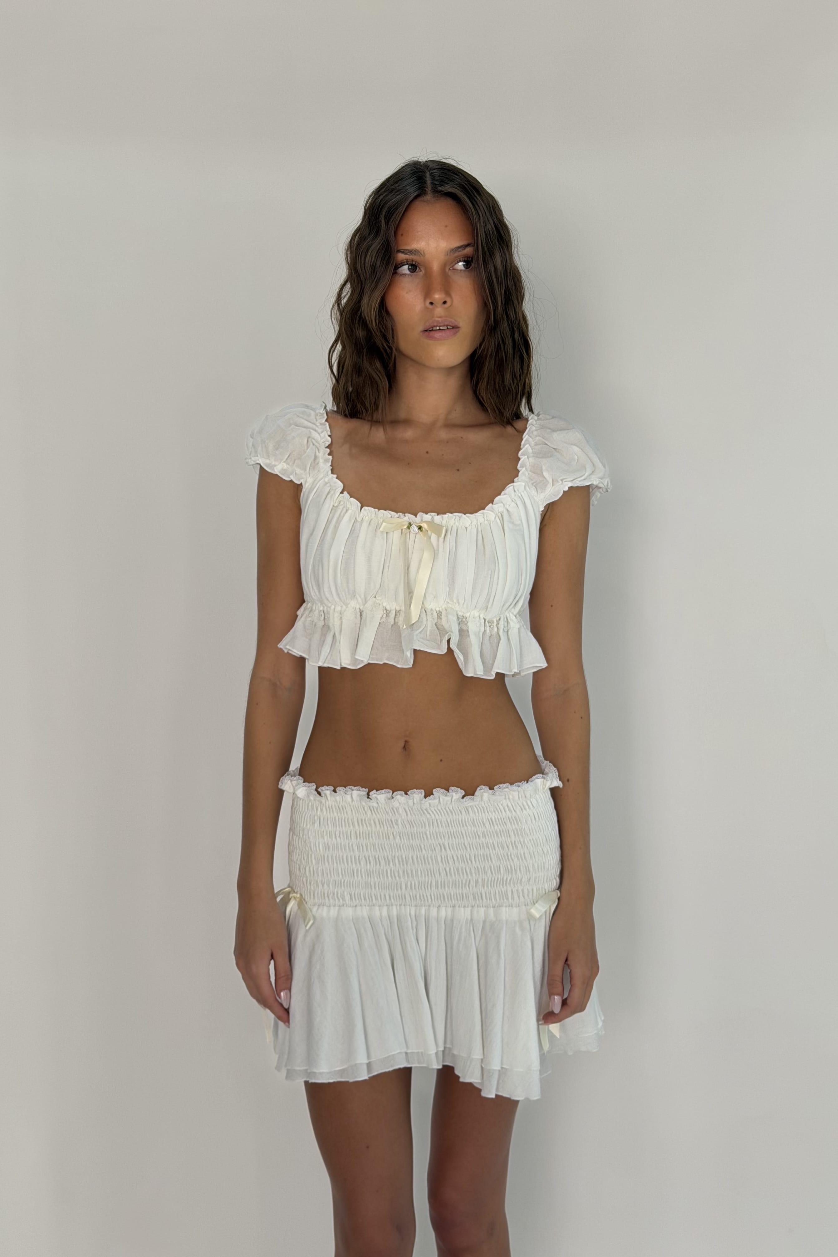 Sample Daisy Crop Top - Aiumi