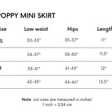 Poppy Mini Skirt - Brown
