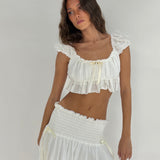 Sample Daisy Crop Top - Aiumi