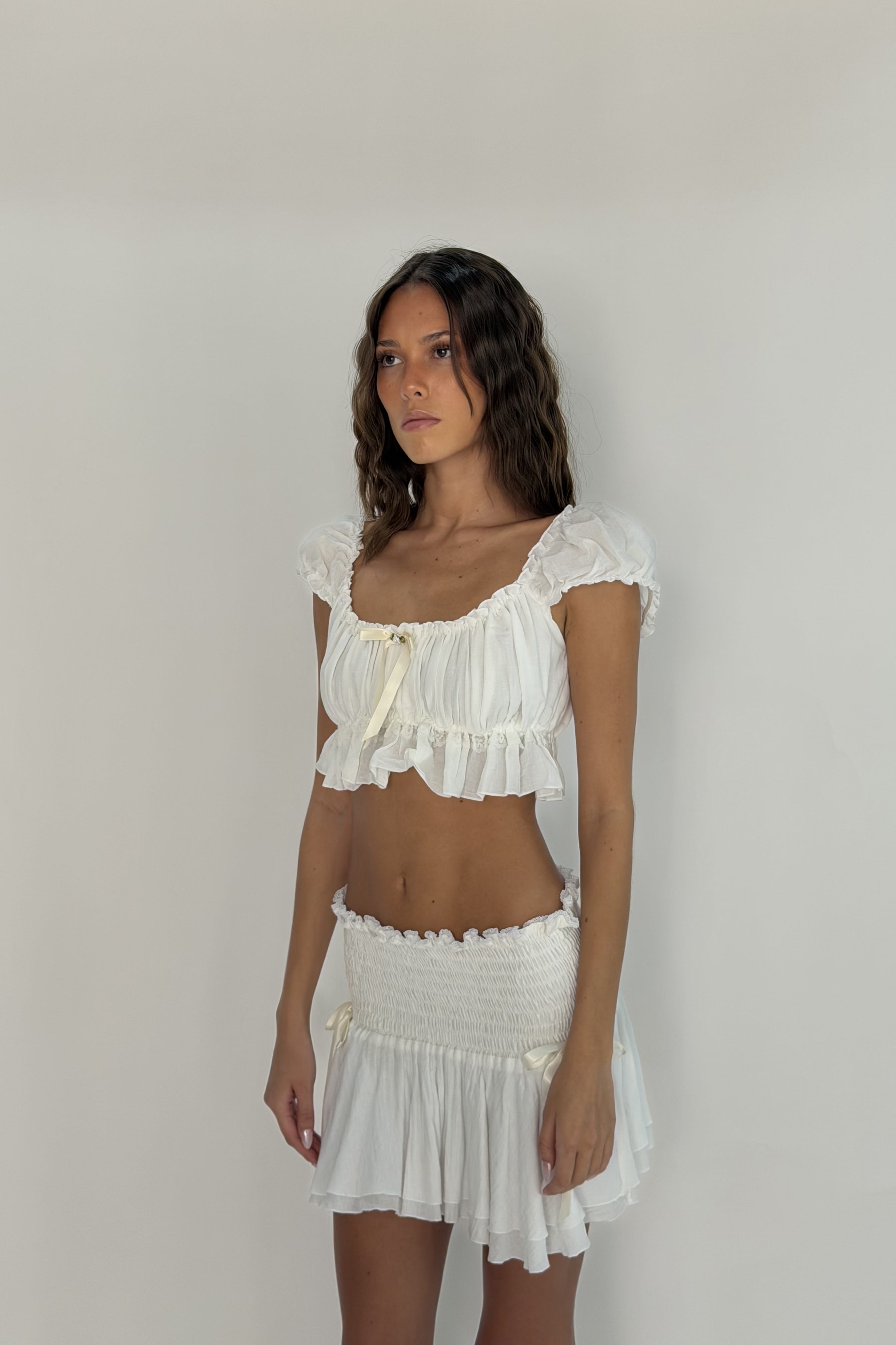 Sample Daisy Crop Top - Aiumi