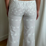 Sample Pants - White
