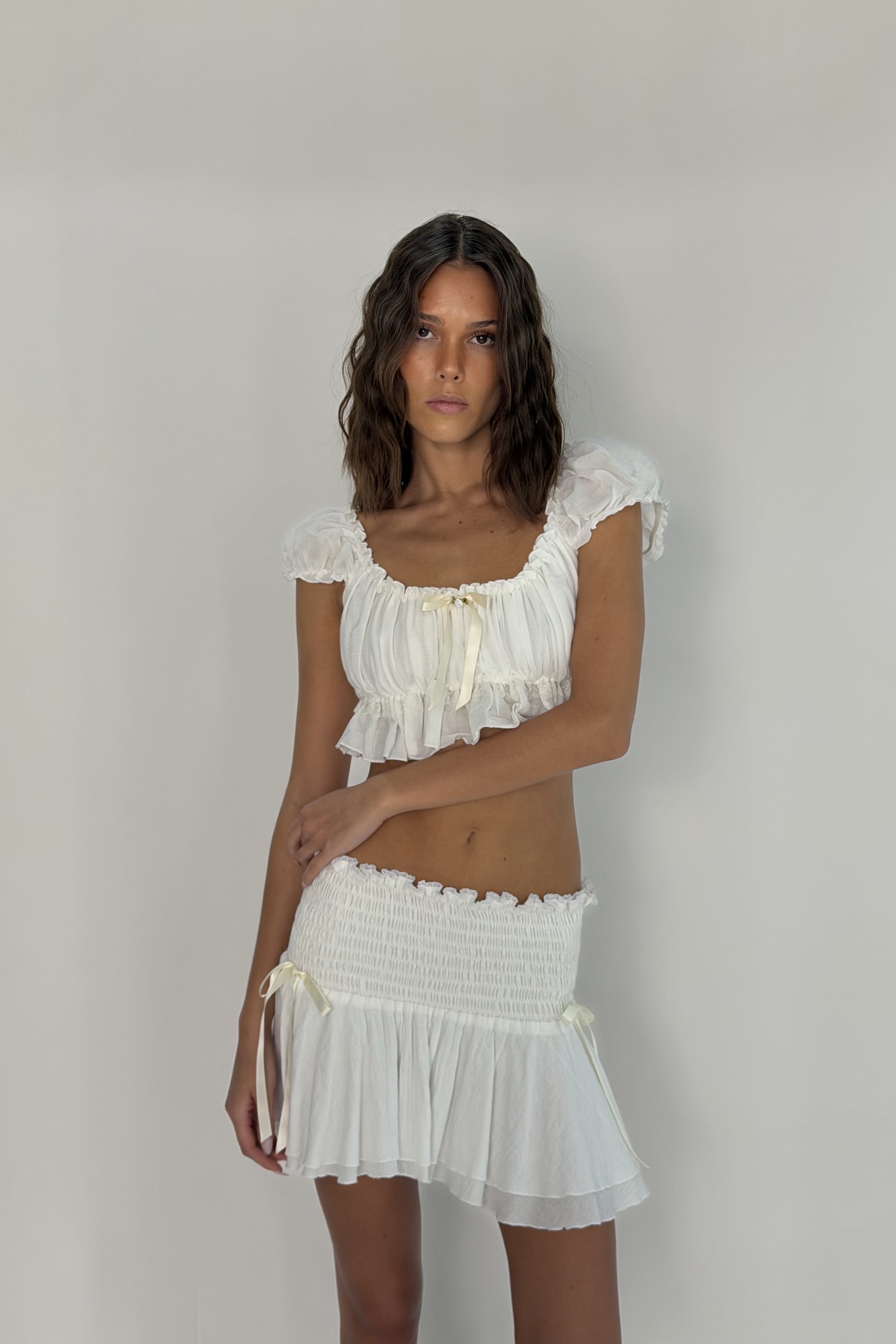 Sample Daisy Crop Top - Aiumi