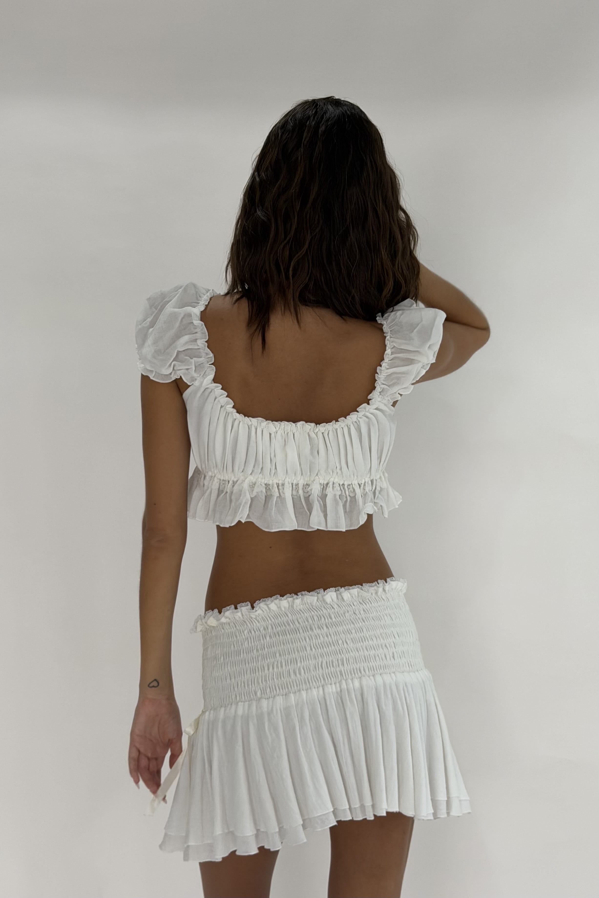 Sample Daisy Crop Top - Aiumi
