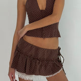Poppy mini skirt - Aiumi