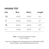Havana Top - Yellow - Set Studio