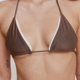 Isabel Brown Bikini Top - Set Studio