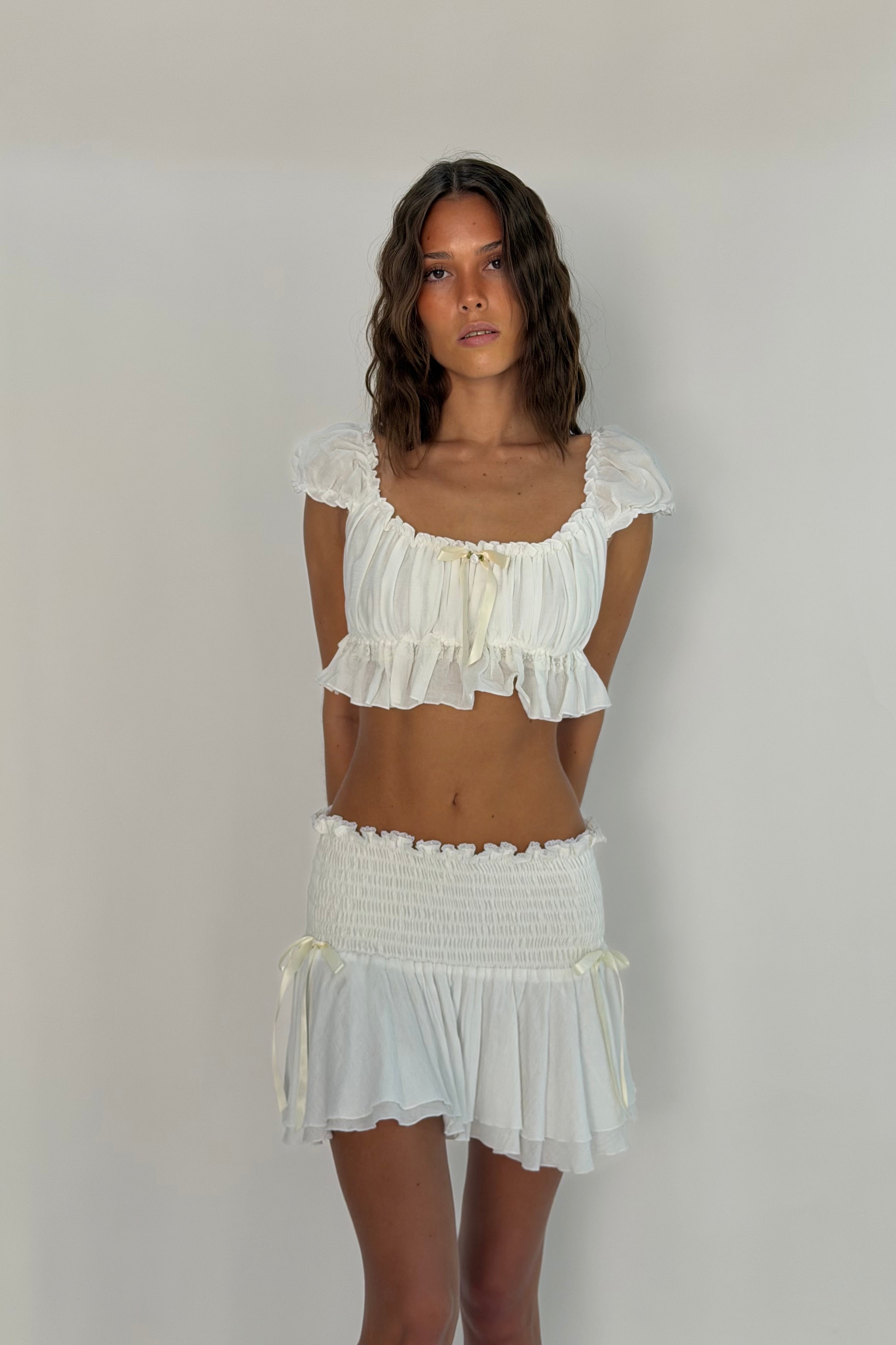 Sample Daisy Crop Top - Aiumi